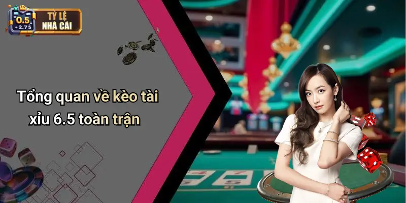Tổng quan về kèo tài xỉu 6.5 toàn trận