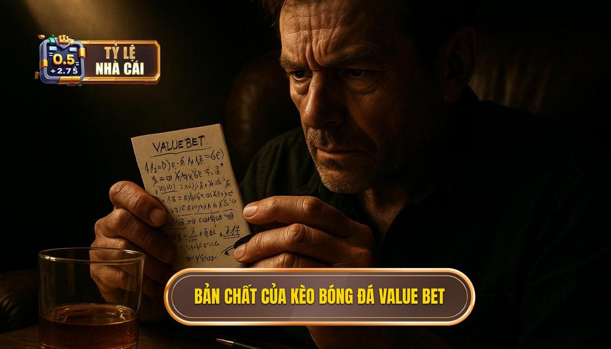 Bản chất cốt lõi của kèo bóng đá value bet trong cá cược hiện đại