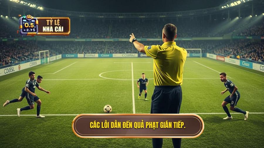 2. Các lỗi dẫn đến quả phạt gián tiếp.
