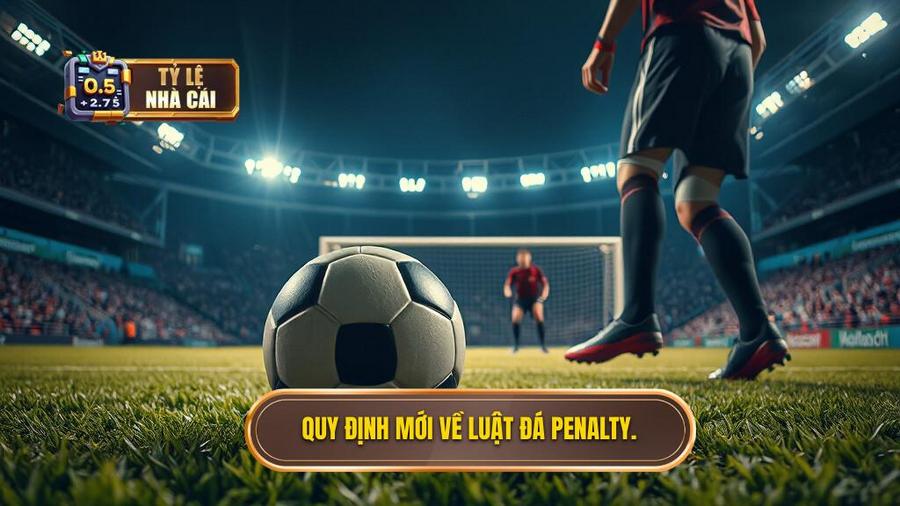 2. Quy định mới về luật đá penalty.