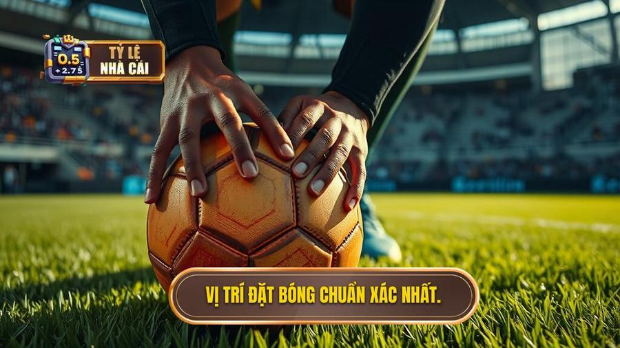 3. Vị trí đặt bóng chuẩn xác nhất.
