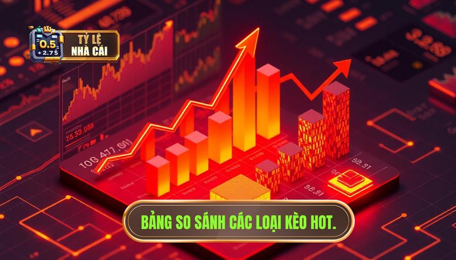 Bảng so sánh các loại kèo phổ biến trong thị trường nóng
