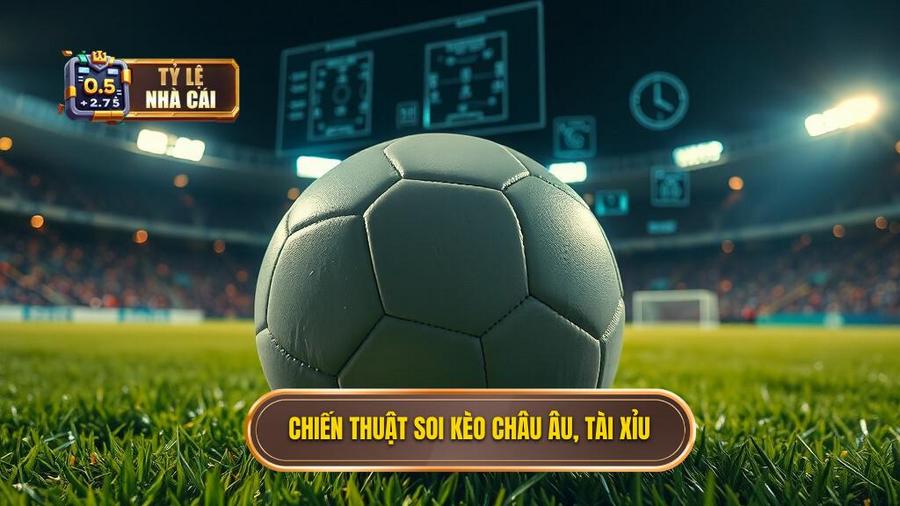 Chiến thuật soi kèo Châu Âu và Kèo Tài Xỉu