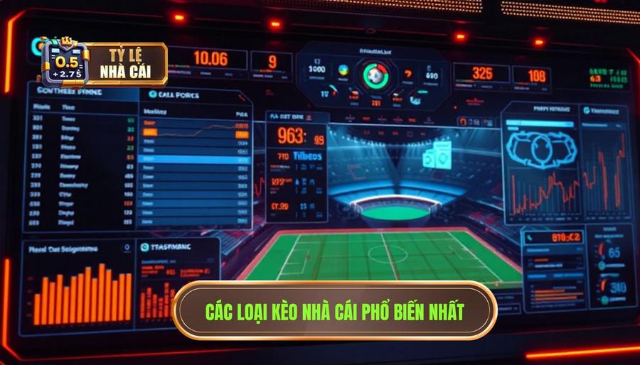 Tỷ Lệ Nhà Cái Hôm Nay Mới Nhất: Cẩm Nang Soi Kèo Và Phân Tích Chuyên Sâu 2 Các loại kèo phổ biến trong bảng tỷ lệ nhà cái hôm nay mới nhất